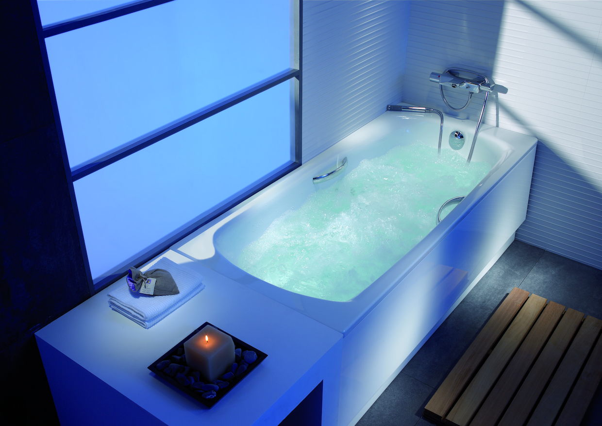 Стальная ванна Roca Swing 170x75 с отверстиями для ручек, 2,4мм, anti-slip 2201E0000, цвет нет 7.2201.E.000.0 - фото 5