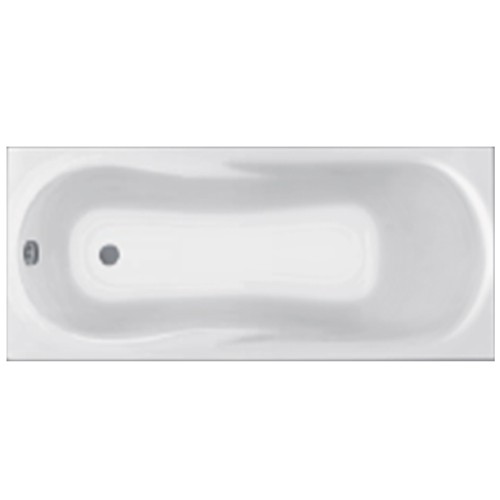 Акриловая ванна Roca Uno 170x75 прямоугольная белая ZRU9302870 форма хлебная 22 11 11 5см прямоугольная