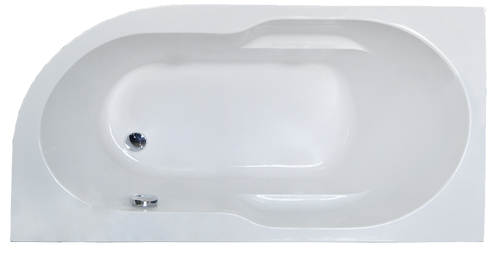 Акриловая ванна Royal Bath Azur 140x80 R, цвет нет RB614200R - фото 1