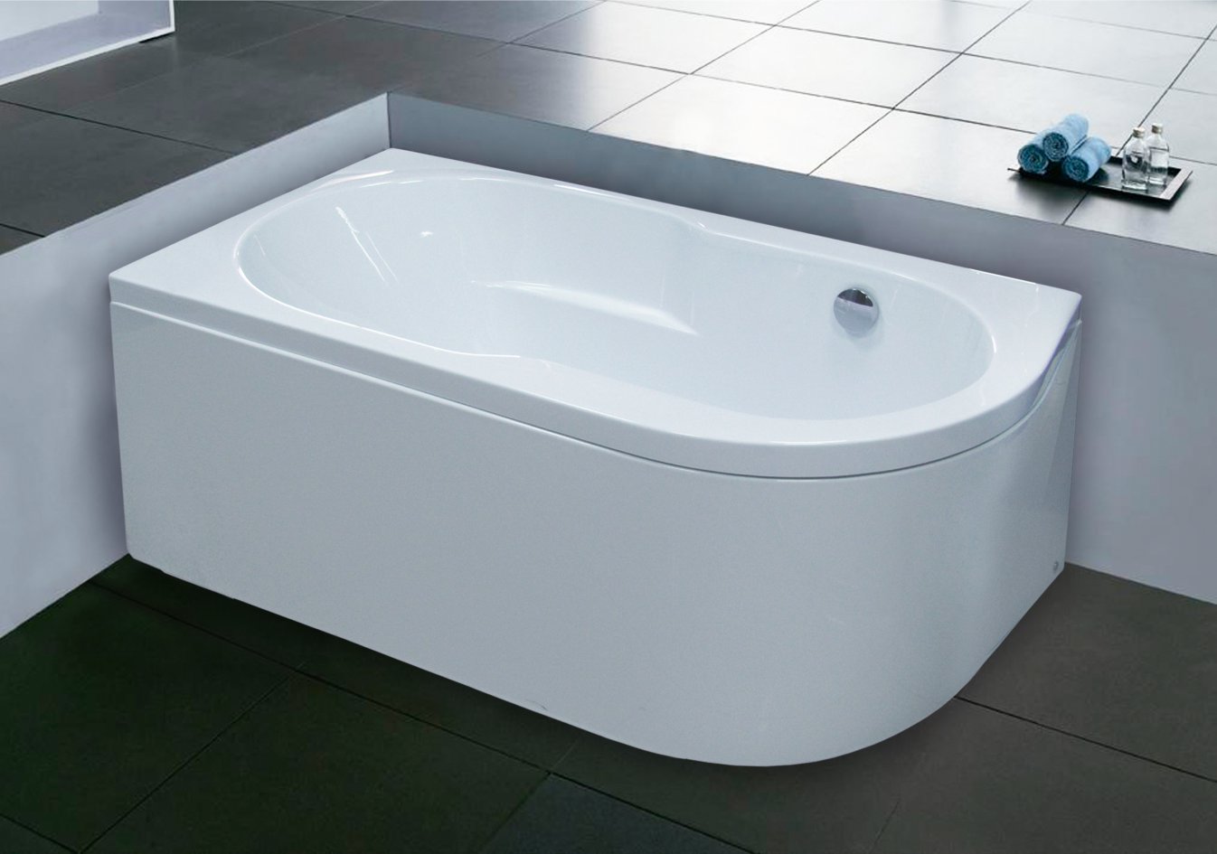Акриловая ванна Royal Bath Azur 150X80 L