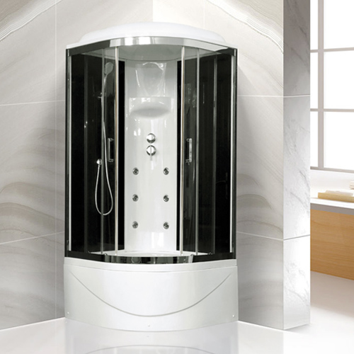 Душевая кабина Royal Bath RB 90BK3-WC-CH, цвет белый