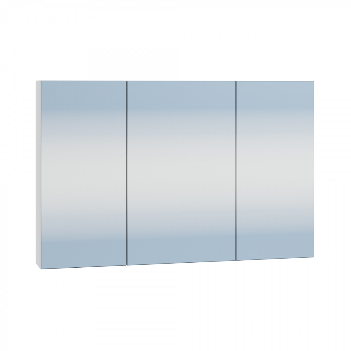 Зеркальный шкаф СанТа Аврора 100 см 700350 подвесной, белый зеркальный шкаф roca