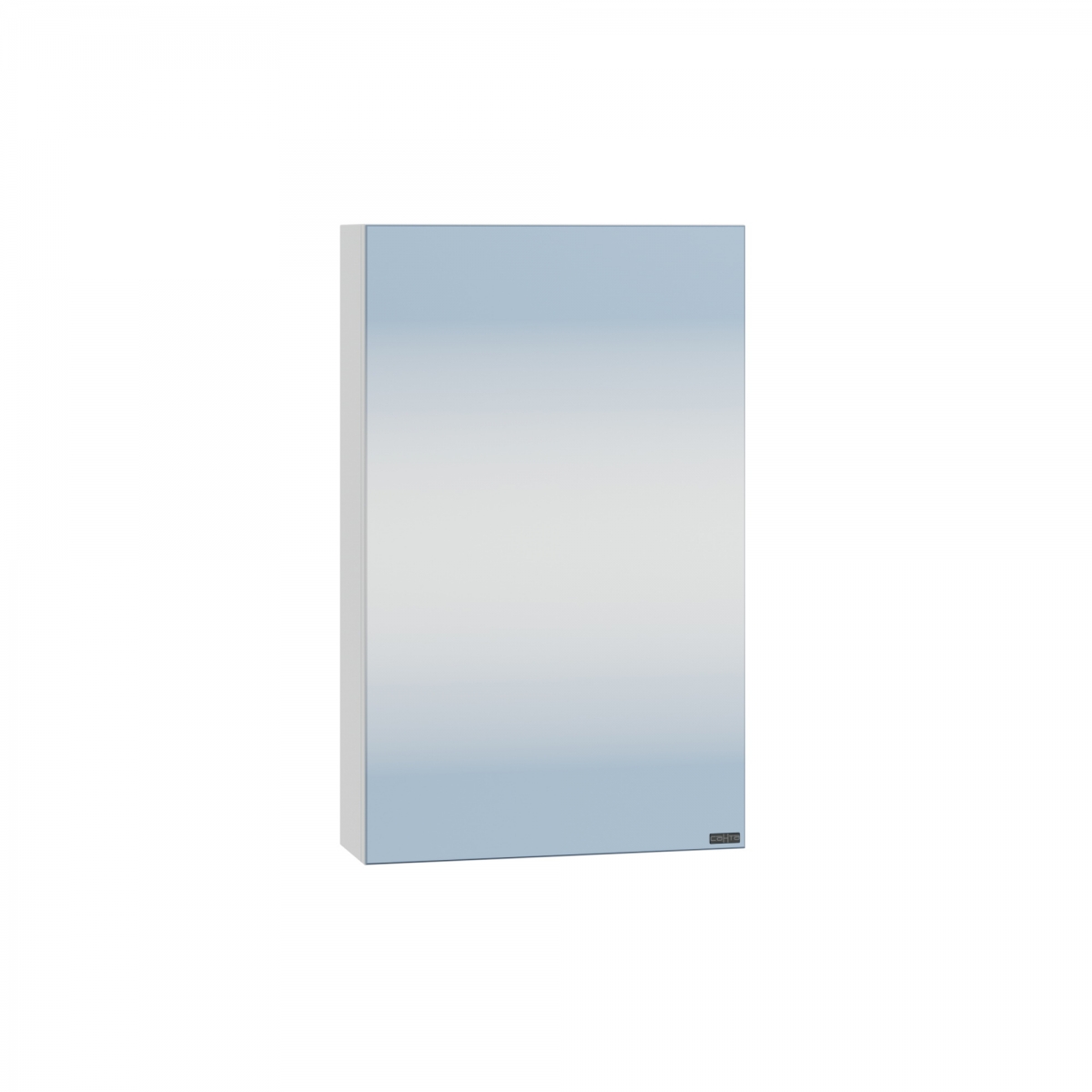 Зеркальный шкаф СанТа Аврора 40 см 700331 подвесной, белый зеркальный шкаф sintesi
