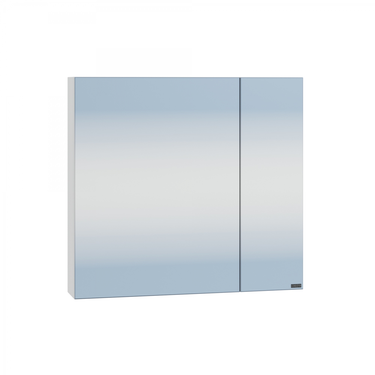 Зеркальный шкаф СанТа Аврора 70 см 700334 подвесной, белый
