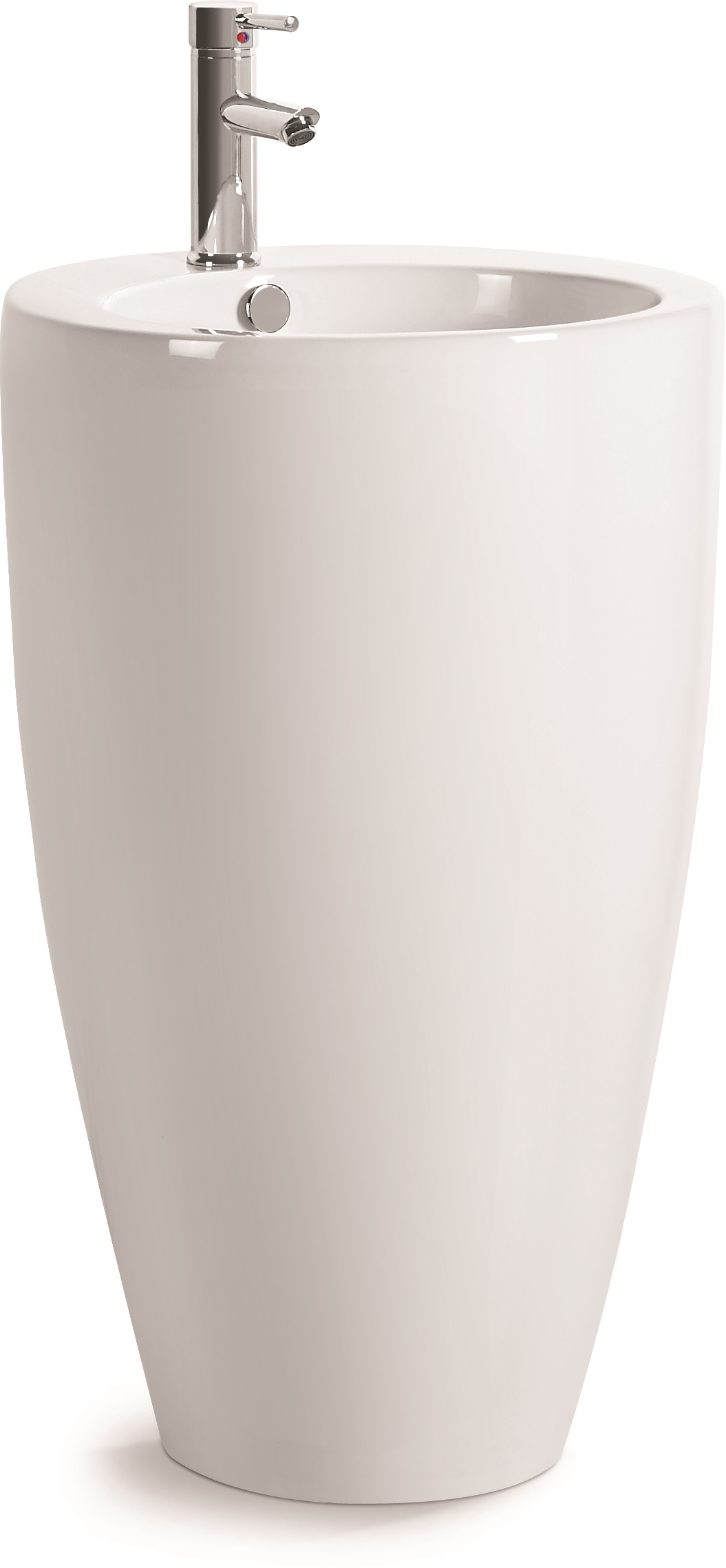 Напольная раковина SantiLine 50 см SL-4004 белая сушилка для белья напольная hausmann aura deluxe 20м