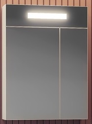 Зеркальный шкаф Opadiris Фреш 60 с подсветкой зеркальный шкаф opadiris