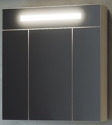 Зеркальный шкаф Opadiris Фреш 80 с подсветкой зеркальный шкаф opadiris