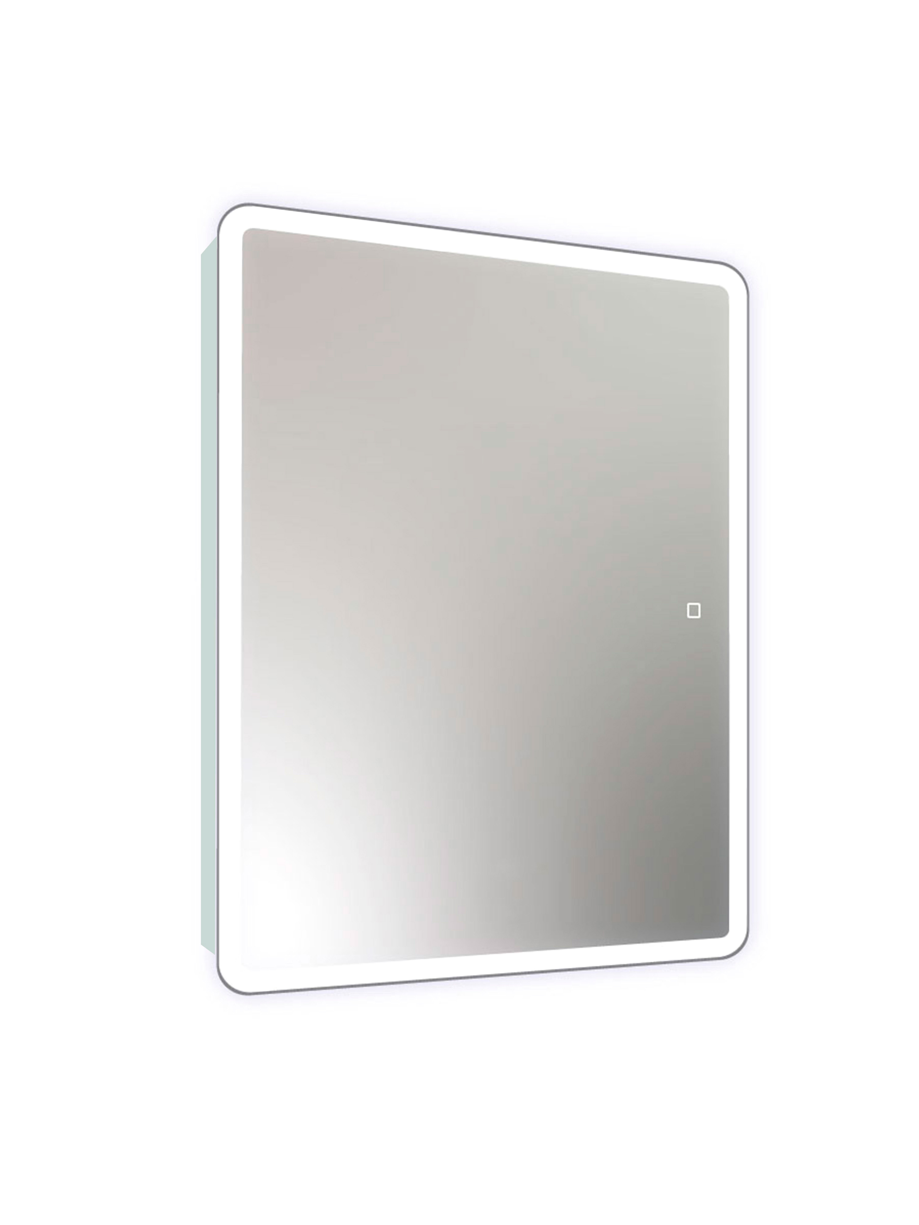 Зеркальный шкаф с подсветкой Taliente CBled 60 см TA-CBled-E6080 белый угловой зеркальный шкаф onika