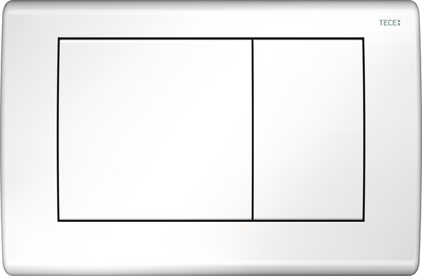 Кнопка для инсталляции Tece Planus 9240324 для унитазов 21.4x14.4 см