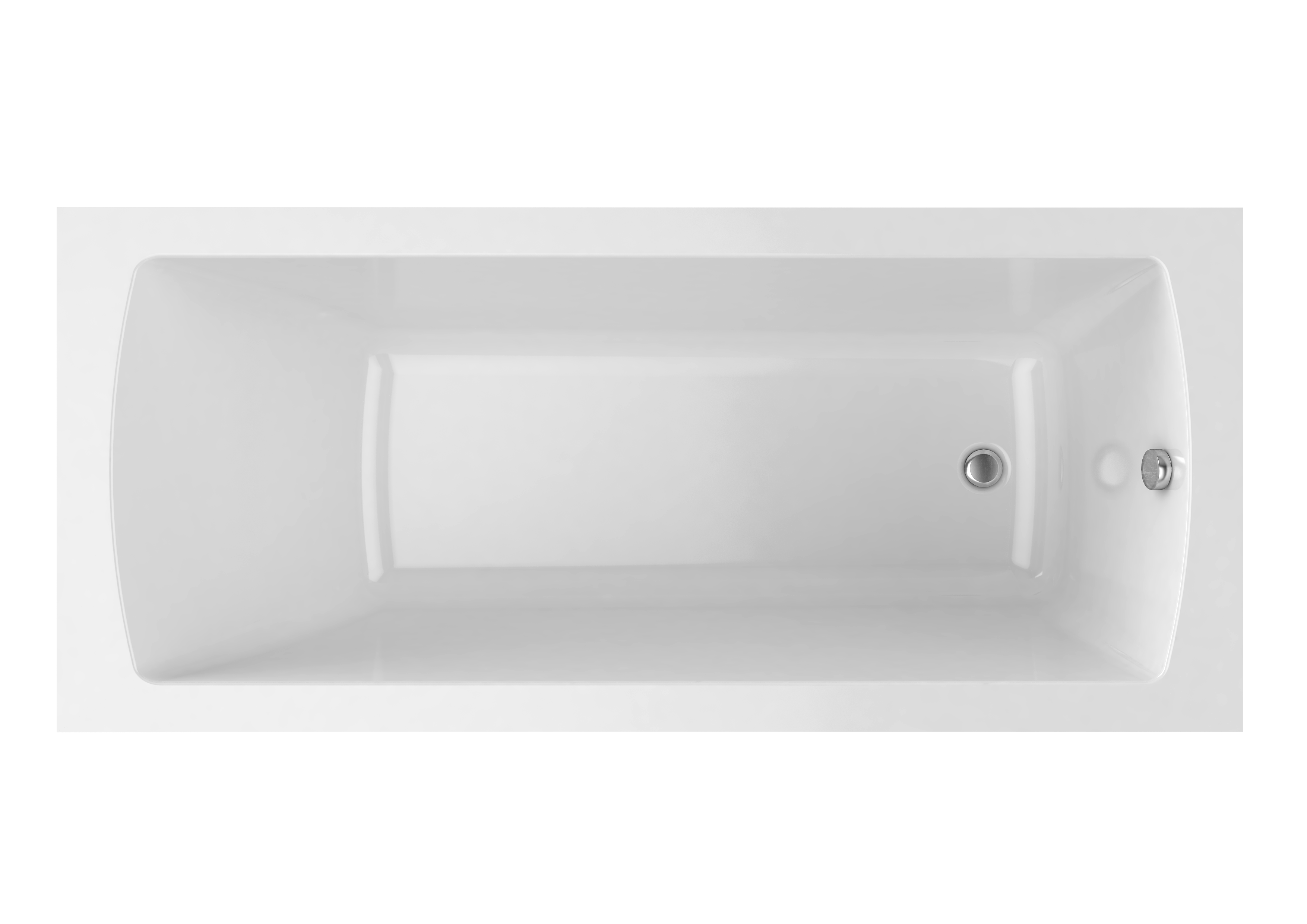 Акриловая ванна Timo Ritta RITTA1670 160x70 белая, цвет нет - фото 1