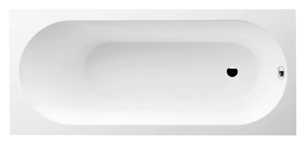 Ванна квариловая Villeroy&Boch Oberon 180x80, белая