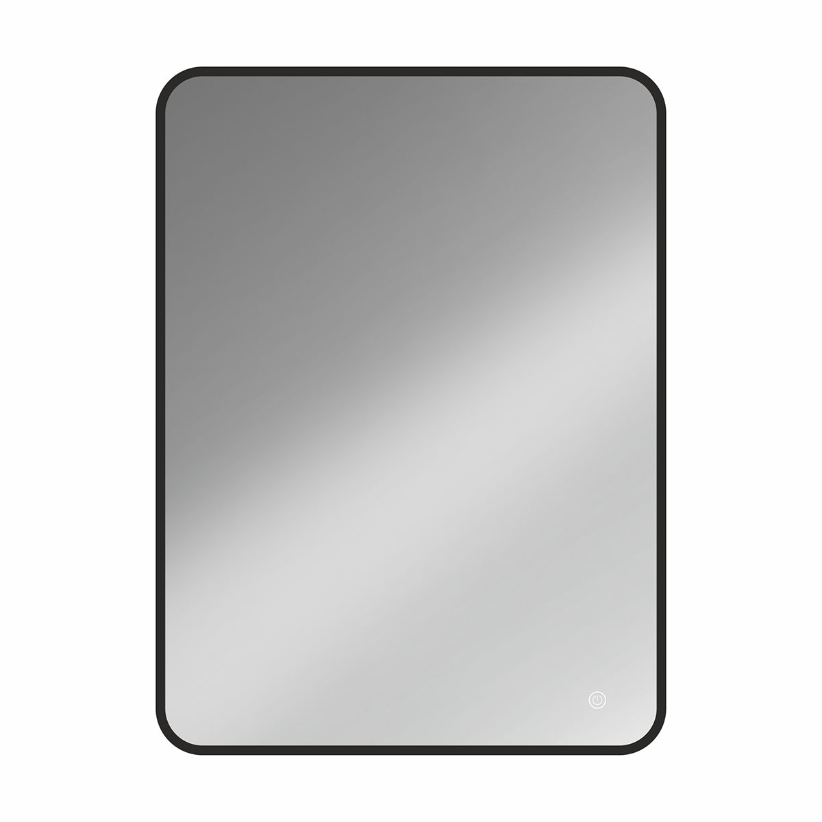 Зеркало с подсветкой Vincea  50x70 VLM-3VC500B c диммером, черное