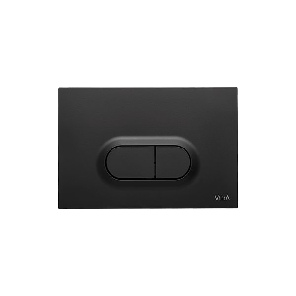 Кнопка для инсталляции Vitra Loop 740-0511 черная матовая