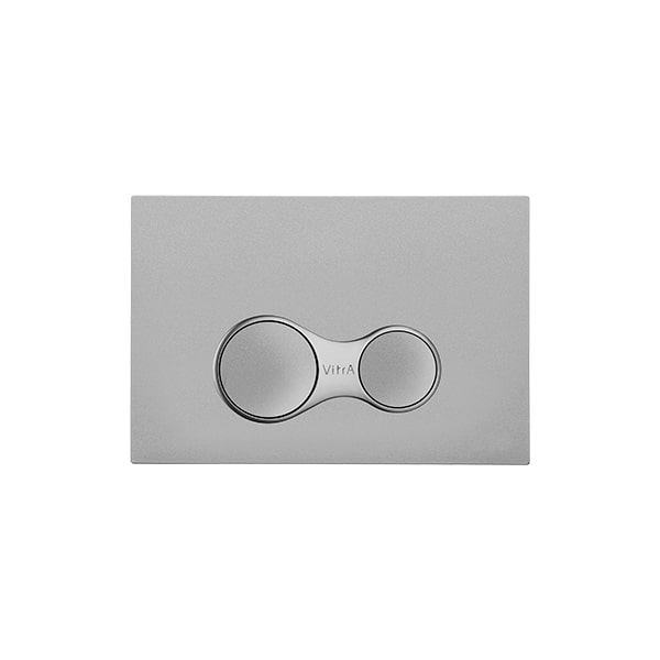 Кнопка для инсталляции Vitra Sirius 740-0485 матовый хром