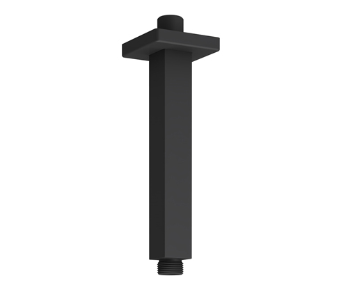 Держатель верхнего душа Wasserkraft A152 черный Soft-touch держатель для полотенец доляна на дверцу