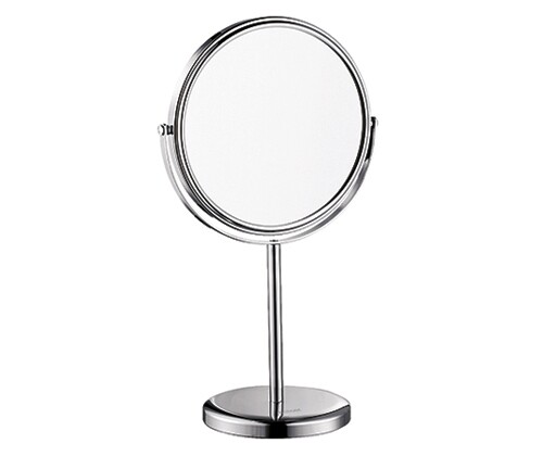 Косметическое зеркало Wasserkraft K-1003хром двухстороннее, хром косметическое мыло банная забава